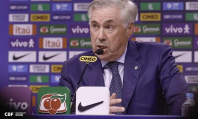 Sem Neymar: veja lista de convocados de Ancelotti para as Eliminatórias da Copa