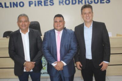 Apoiado pelo prefeito Aldo Lopes, vereador Josean é o novo presidente da Câmara Municipal