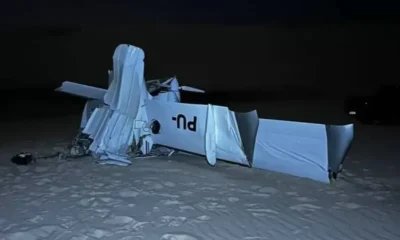 Cenipa investiga queda de avião que deixou duas pessoas mortas em Santo Amaro
