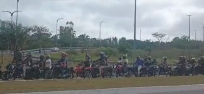 Brandão se manifesta e promete reforço na segurança após novo protesto de motos Uber