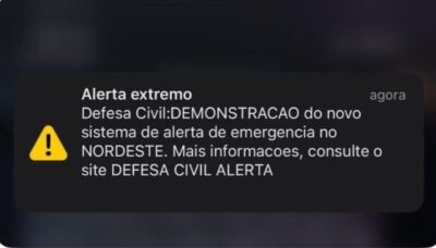 Defesa Civil do Maranhão realiza teste de alerta de emergência em celulares