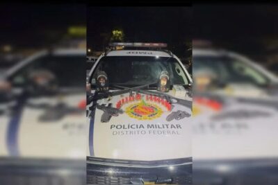 Homem com registro de CAC morre após confronto com a PM no Guará; veja o vídeo