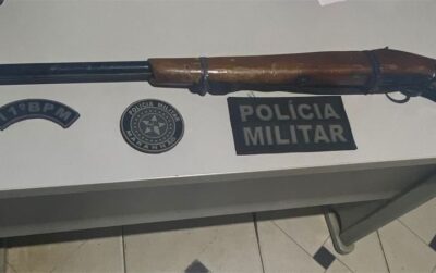Maria da Penha: Polícia apreende arma após denúncia de agressão
