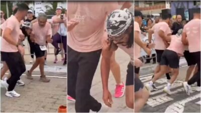 Bell Marques passa mal durante corrida em Fortaleza