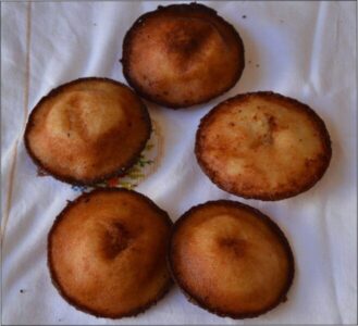 Bolinho de arroz maranhense (Orelha)