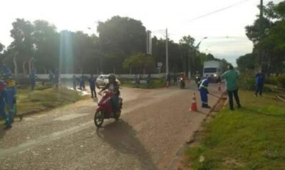 Prefeitura de Imperatriz trava batalha com a Caema em obra na entrada do aeroporto