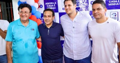 Junior Cascaria participa de dia de conquistas em Codó com entrega de títulos de terra e pavimentação de bairros