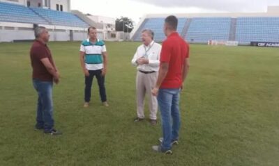 Estádio Frei Epifânio D’Abadia recebe vistoria para receber jogos da Série C