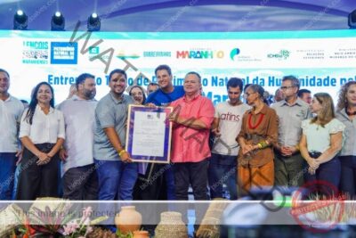Iracema Vale prestigia entrega do certificado de Patrimônio Natural da Humanidade aos Lençóis Maranhenses