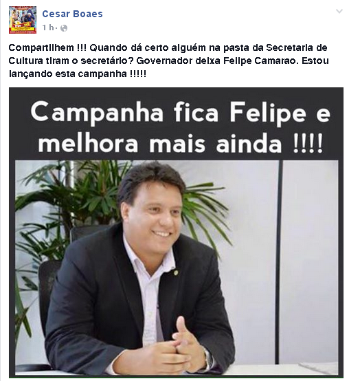Felipe Camarão e o legado reconhecido à frente da Secretaria de Cultura do Maranhão