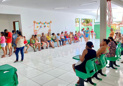Ação da Prefeitura leva serviços essenciais de saúde à Ilha das Canárias