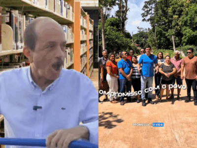 Prefeito de fachada, vice de verdade: Natércio reconstrói rua que Julinho fingiu não ver