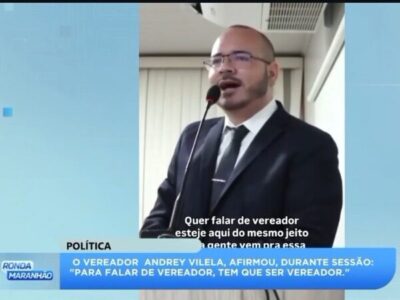 Ribamar à deriva e vereador preocupado com quem fala dele: “Só vereador pode falar de vereador”, diz parlamentar com medo de crítica