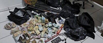 Polícia Civil desarticula grupo envolvido em ataque a carro forte em Carolina