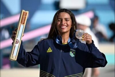 Maranhense Rayssa Leal, é Bronze nas olimpiadas e diz ‘Tá faltando só o ouro e é atrás dele que eu vou’