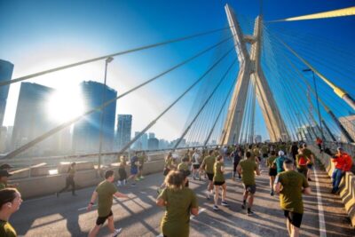 Pista do Aeroporto de São Luís recebe etapa da corrida do Santander Track&Field Run Series