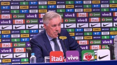 Ancelotti convoca Seleção com nove novidades para enfrentar Chile e Bolívia