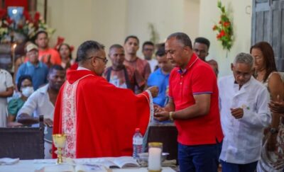 Prefeito de Vargem Grande participa do encerramento do Festejo de São Bartolomeu