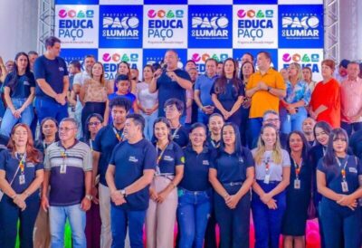 Iracema Vale participa da inauguração do núcleo Educa Paço, no clube da Alema