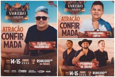 IX Festa do Vaqueiro de Barão de Grajaú confirma atrações e promete emoção nos dias 14 e 15 de junho