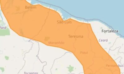 INMET soou o alerta nesta quinta-feira 22, de chuva de 60mm em Imperatriz