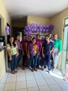 Pinheiro – Secretaria de Saúde leva atividades do Março Lilás, para postos de saúde da sede e zona rural