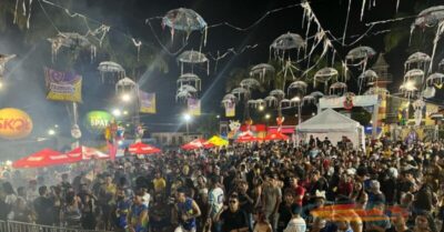 Davvi Cantor, Taty Pimenta, Kelvy Pablo e Eric Andrade arrastam multidão no penúltimo dia do Carnaval de Cururupu