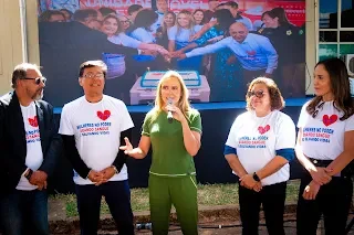Iniciativa da Vice-Governadora Celina Leão a Campanha Mulheres no Poder, Doando Sangue e Salvando Vidas sensibiliza para importância da doação