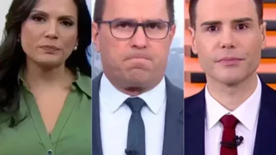 Quais foram os três âncoras de telejornal que foram demitidos em apenas 30 dias