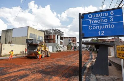 GDF Inicia Pavimentação da Avenida da Misericórdia Após Conclusão da Drenagem em Vicente Pires
