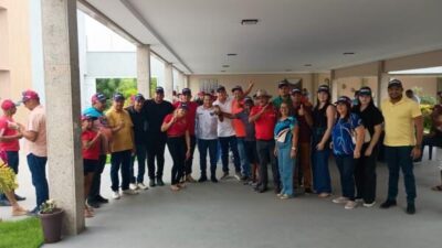 Edmilson Carvalho e comitiva de Sucupira do Riachão prestigiam Festa do Vaqueiro em Barão de Grajaú