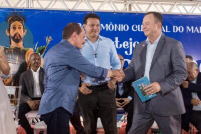 Prefeito de Ribamar reconhece trabalho de Brandão, Camarão e Luís Fernando