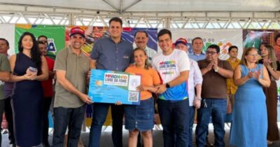 “ALÉM DE ENTREGAR OBRAS E SERVIÇOS, ESTAMOS COMBATENDO A FOME NO…