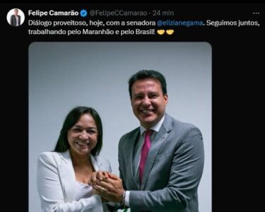 Felipe Camarão e Eliziane Gama fortalecem parceria em encontro político no Maranhão
