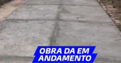 A PREFEITURA DE CEDRAL SEGUE AVANÇANDO COM A OBRA DA CICLOVIA, E A…