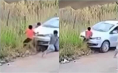 Mulher embriagada atropela criança e foge sem prestar socorro em Trindade (GO)