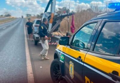 Foragido da Justiça do Maranhão é preso em DF transportando helicóptero em uma SW4