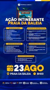 Em Apicum-Açu, Gestão Jadeco leva ação itinerante com inúmeros serviços para moradores da praia da Baleia