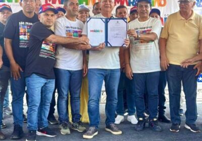 Junior Cascaria cumpre agenda em São Francisco do Maranhão e anuncia envio de R$ 1 milhão para a Saúde