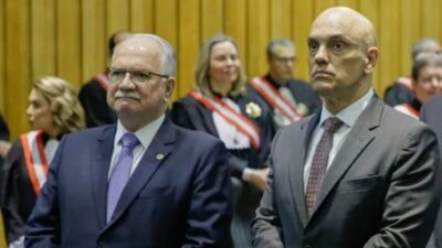 STF elege Fachin para presidência da Corte pelos próximos dois anos; Moraes será o vice