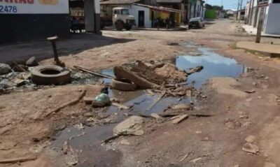 Falta de saneamento básico diminui a durabilidade do asfalto quase pela metade