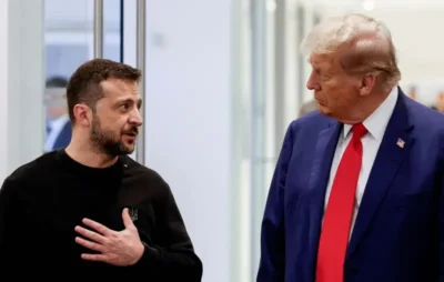 Trump incentiva Zelensky a ceder territórios para o fim da guerra entre Rússia e Ucrânia