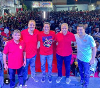 Dinistas festejam “sucesso do evento com Camarão em Caxias”; brandonistas desdenham…