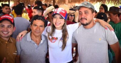 Presidente Dutra recebe comitiva de Amanda Gentil para grande…