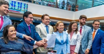 Assembleia Legislativa empossa nova Mesa Diretora para o biênio…