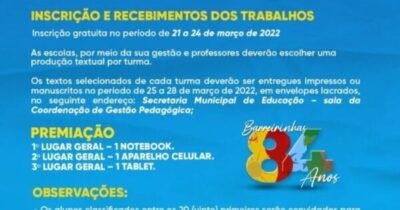 Barreirinhas estimula vocação literária entre estudantes