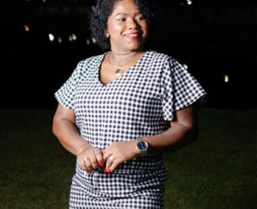 Leila Viana, a aniversariante do dia
