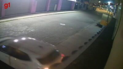 VÍDEO: criminosos usam carro em marcha à ré para arrombar joalheria em São Luís