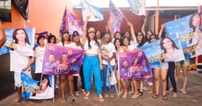 Time da Deputada Daniella e da candidata Amanda Gentil em Paço do…