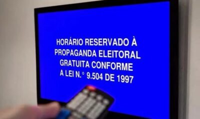 Horário Eleitoral na TV e rádio começam no dia 30 de agosto e terminam em 03 de outubro